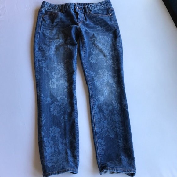 Euc Womens/Juniors Gap1969 Petitte Blue Jeans Always Skinny Size 27 - Picture 4 of 4